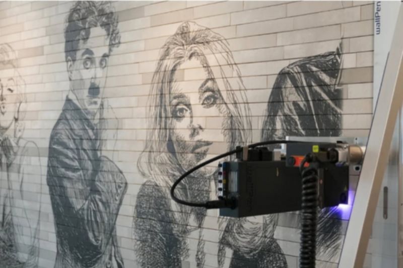 Në çfarë sipërfaqesh mund të realizohet një mural me printer mural?